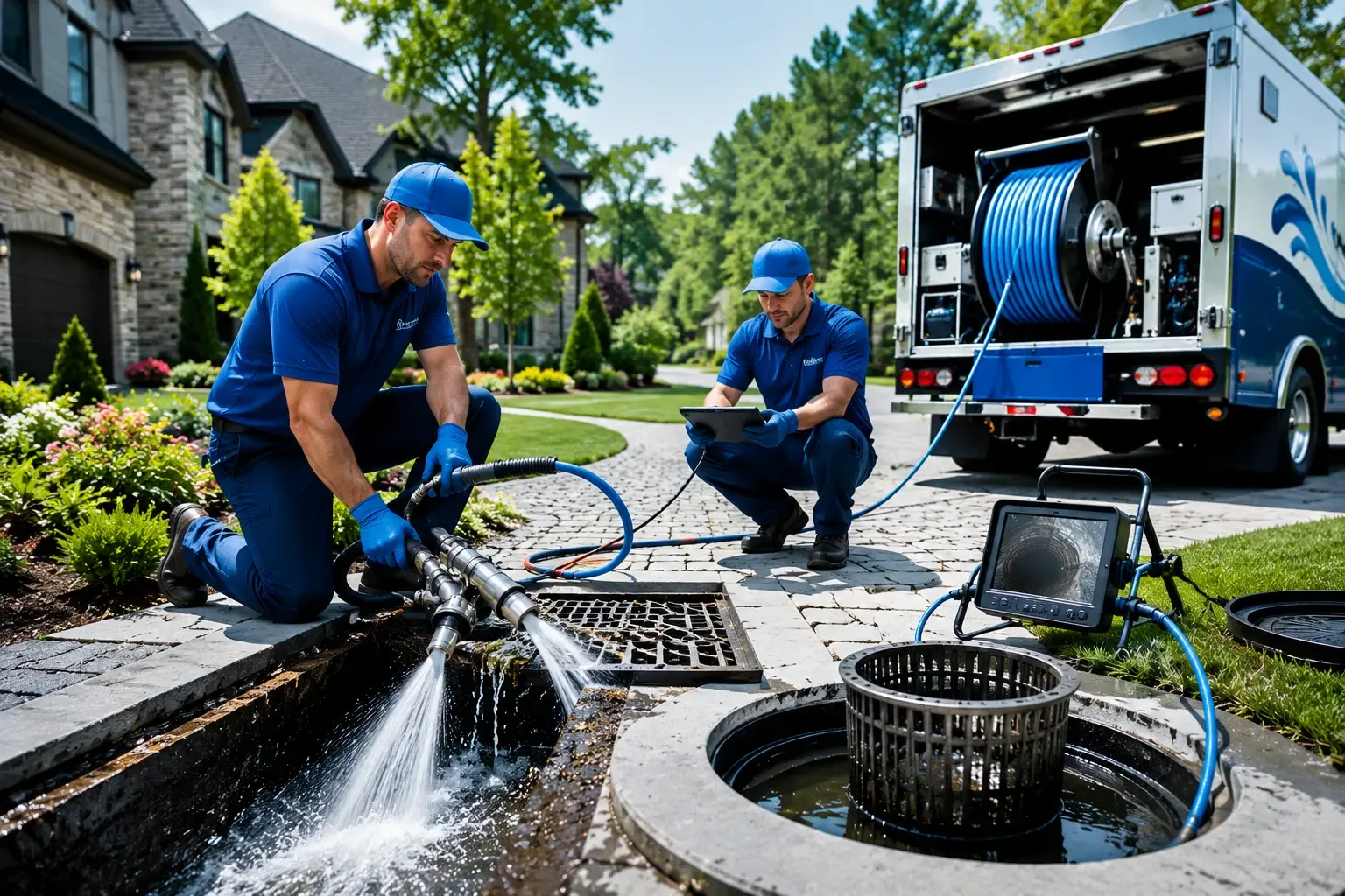 Local outdoor drain cleaning professionals in Harrisville, WV